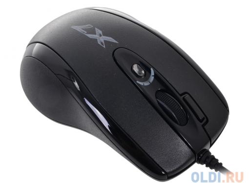 Мышь A4-Tech X-710MK, USB, (черный) 6 кн, 1кл-кн, 2000 dpi
