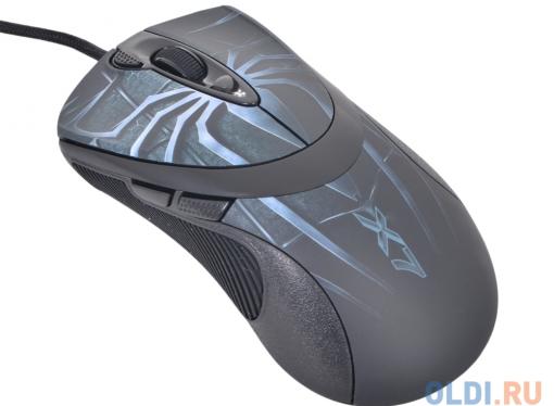 Мышь A4-Tech XL-747H, USB  6 кн, 1 кл-кн, 3600 dpi
