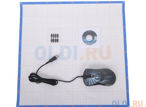 Мышь A4-Tech XL-747H, USB  6 кн, 1 кл-кн, 3600 dpi
