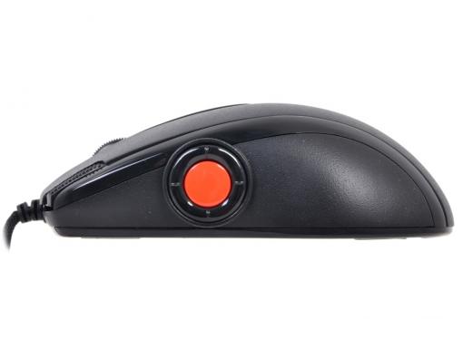 Мышь A4-Tech XL-755BK, USB (черный) 9 кн, 1 кл-кн, 100-3600 dpi