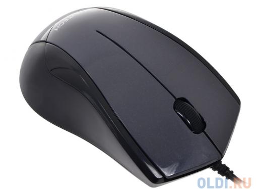 Мышь A4-Tech N-400-1 USB (GLOSS.GRAY)