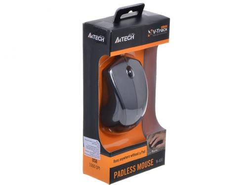 Мышь A4-Tech N-400-1 USB (GLOSS.GRAY)