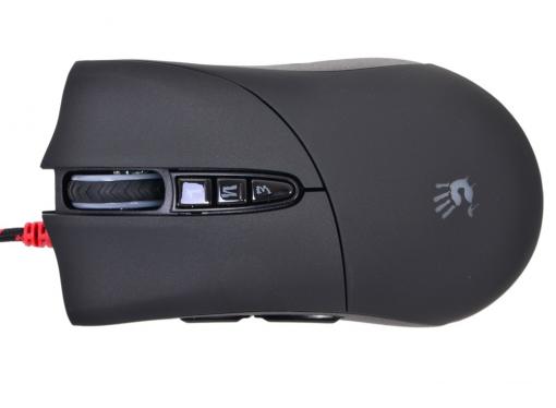 Мышь A4-Tech  Bloody V3, USB (черный) 8 кн, 3200 dpi