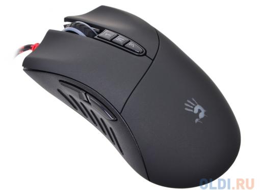 Мышь A4-Tech  Bloody V3, USB (черный) 8 кн, 3200 dpi