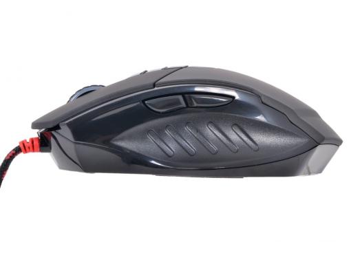 Мышь A4-Tech  Bloody V7, USB (черный) 8 кн, 3200 dpi
