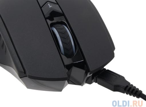 Мышь A4-Tech R8-1 Bloody ,черный, Беспроводная (3200dpi) USB игровая