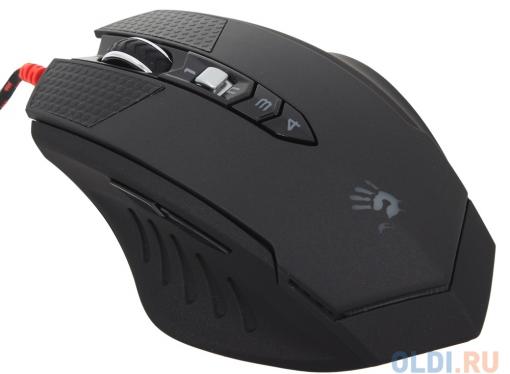 Мышь A4-Tech Bloody Terminator TL7 черный/серый лазерная (8200dpi) USB2.0 игровая (8but)
