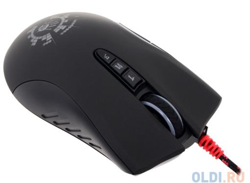 Мышь A4 Bloody A91 Blazing черный оптическая (4000dpi) USB2.0 игровая (7but)