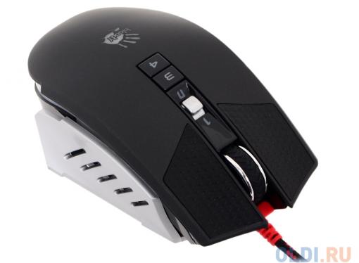 Мышь A4 Bloody Terminator TL60 черный/серый лазерная (8200dpi) USB2.0 игровая (8but)
