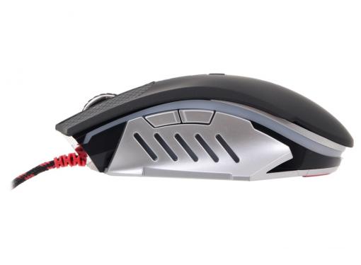 Мышь A4 Bloody Terminator TL60 черный/серый лазерная (8200dpi) USB2.0 игровая (8but)