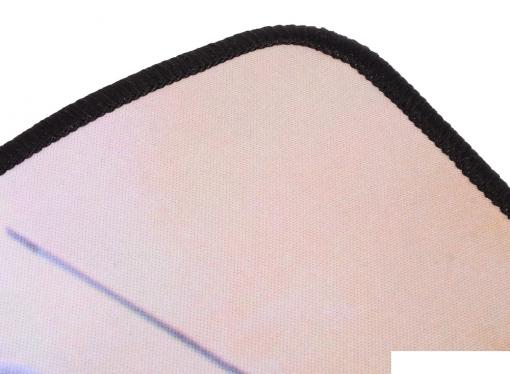 Коврик для мыши  QCYBER SAHARA, игровая поверхность,  размер 430x360x4 мм, поверхность: тонкое плетение, основа: натуральный каучук, оверлок.