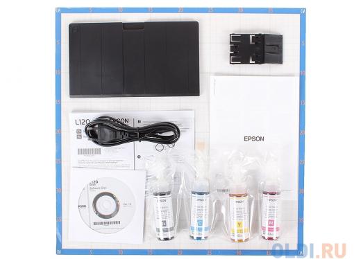 Принтер EPSON L120 (Фабрика Печати, 720x720dpi, струйный, A4, USB 2.0)