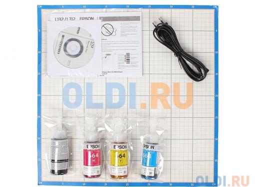 Принтер EPSON L132 (Фабрика Печати, 27стр./мин., 5760x1440 dpi, струйный, A4, USB 2.0)