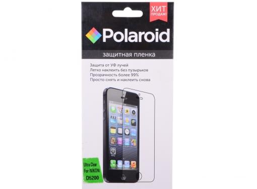 Защитная пленка для Nikon D5200 Polaroid прозрачная