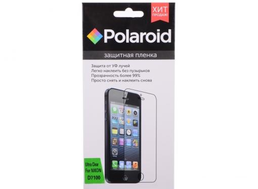 Защитная пленка для Nikon D7100 Polaroid прозрачная