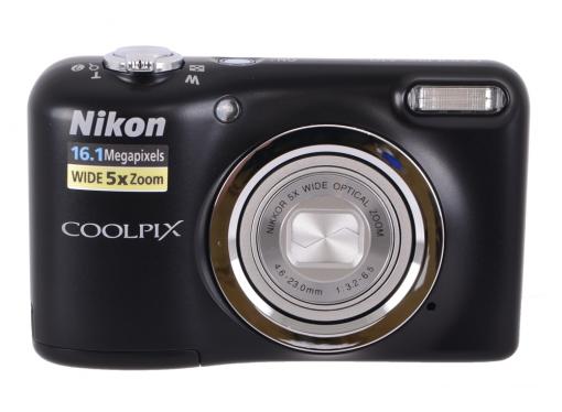 Фотоаппарат Nikon Coolpix A10 Black (16Mp, 5x zoom, SD, USB, 2.7