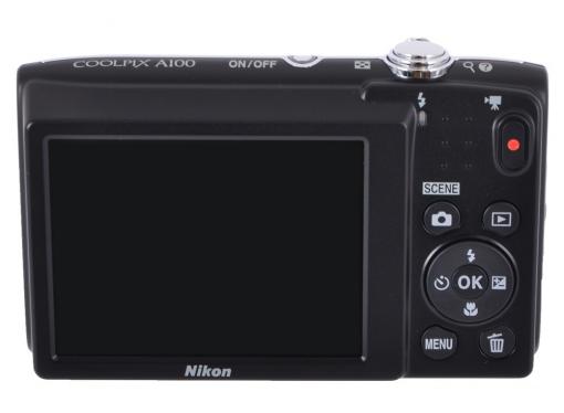 Фотоаппарат Nikon Coolpix A100 Black (20.1Mp, 5x zoom, SD, USB, 2.6