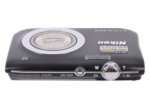 Фотоаппарат Nikon Coolpix A100 Black (20.1Mp, 5x zoom, SD, USB, 2.6