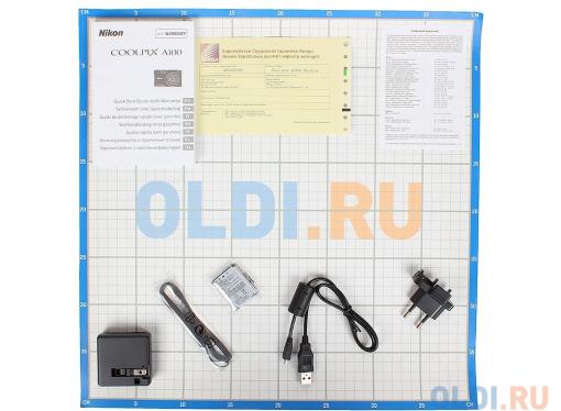 Фотоаппарат Nikon Coolpix A100 Purple Lineart (20.1Mp, 5x zoom, SD, USB, 2.6