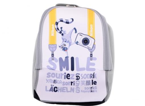 Фотоаппарат Nikon Coolpix W100 White Backpack KIT (13.2Mp, 3x zoom, 2.7