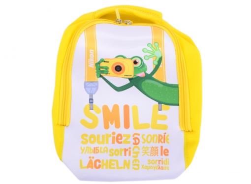 Фотоаппарат Nikon Coolpix W100 Yellow Backpack KIT (13.2Mp, 3x zoom, 2.7