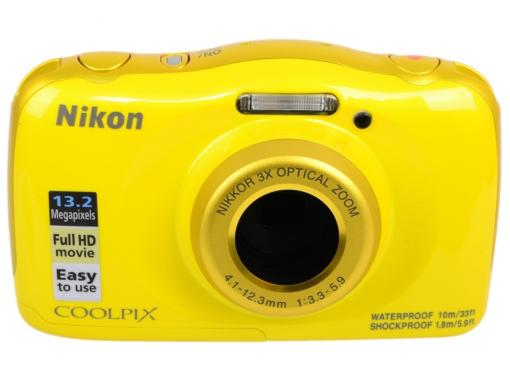 Фотоаппарат Nikon Coolpix W100 Yellow Backpack KIT (13.2Mp, 3x zoom, 2.7