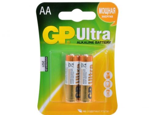 Батарея GP 15AU 2шт. Ultra Alkaline (AA)