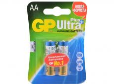 Батарея GP 15AUP 2шт. Ultra Plus Alkaline (AA)