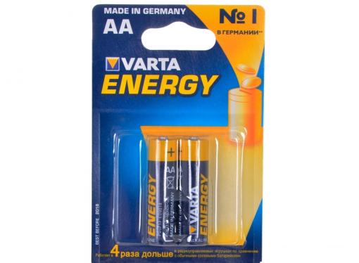 Батарейки VARTA Energy AA блистер 2 (рус) 04106213412