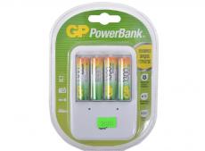 Зарядное устройство GP PowerBank 13 часов + аккум. 4шт. 1300mAh (GP PB420GS130-CR4)