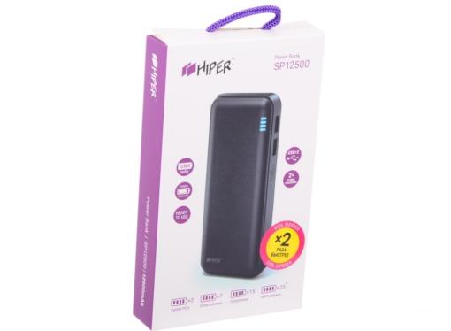 Внешний аккумулятор HIPER SP12500 Blue