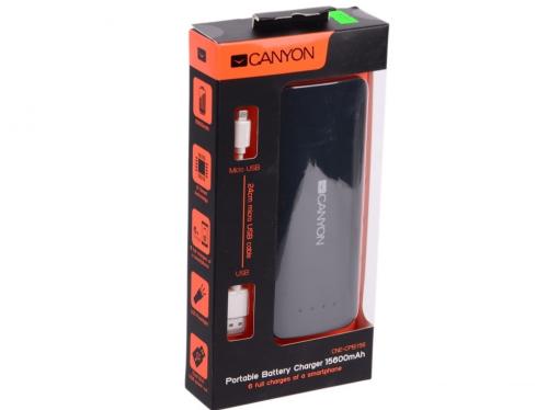 Внешний аккумулятор Canyon CNE-CPB156DG