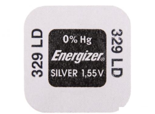 Батарейки Energizer Silver Oxide 329 1шт. (635318/E1093401)