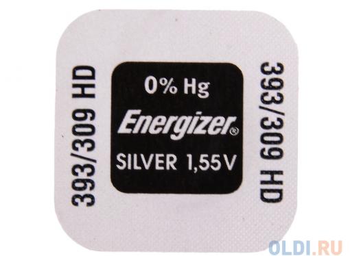 Батарейки Energizer Silver Oxide 393/309 1шт. (635312)