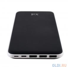Внешний аккумулятор 3Cott 3C-PB-200TC, Type-C, 20000 мАч, вх.: micro USB 5В2А, Type-C 5В2А, Lightning 5В1.5A, вых 1 и 2: 5В2.4А,  вых 3: 5В1А