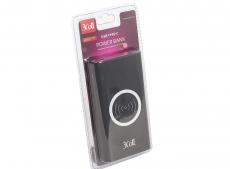 Внешний аккумулятор 3Cott 3C-PB-80A, Беспроводная, Type-C, 8000 мАч, вх.: micro USB 5В2.1А, Type-C 5В1.5А, вых USB: 5В2.1А, Qi беспроводная: 5В650mА