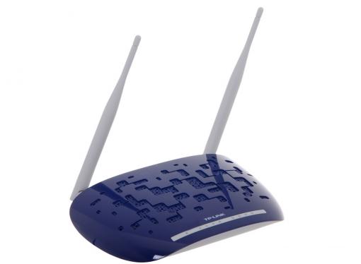 Маршрутизатор TP-LINK TD-W8960N Беспроводной маршрутизатор серии N со встроенным модемом ADSL2+, скоростью до 300 Мбит/с