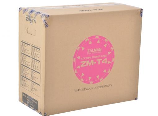 Корпус Zalman ZM-T4 Black w/o PSU