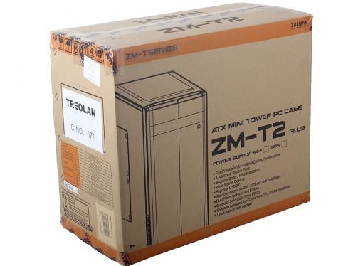 Корпус Zalman ZM-T2 Plus Black w/o PSU