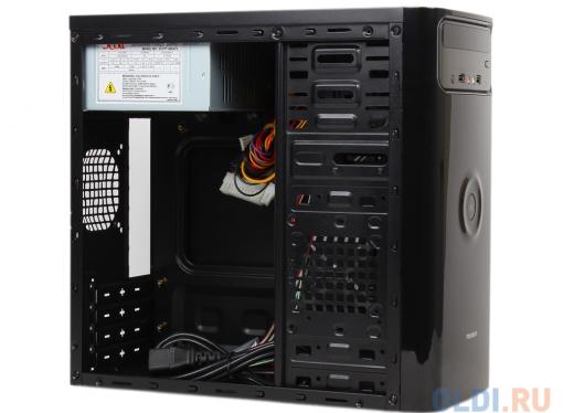 Корпус Sunpro Premier I, mATX, 450Вт, черный , ДхШхВ: 365*170*345мм, мат.плата до 24.4*24.4см, 2*USB 2.0, 24+4-Pin, 4-Pin, 3*SATA, 2*MOLEX, FDD