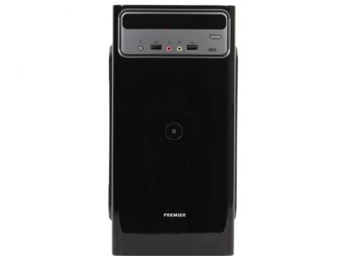 Корпус Sunpro Premier I, mATX, 450Вт, черный , ДхШхВ: 365*170*345мм, мат.плата до 24.4*24.4см, 2*USB 2.0, 24+4-Pin, 4-Pin, 3*SATA, 2*MOLEX, FDD