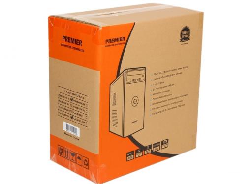 Корпус Sunpro Premier I, mATX, 450Вт, черный , ДхШхВ: 365*170*345мм, мат.плата до 24.4*24.4см, 2*USB 2.0, 24+4-Pin, 4-Pin, 3*SATA, 2*MOLEX, FDD