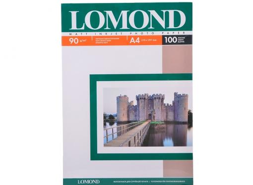 0102001 бумага LOMOND (A4, 90гр, 100л) Photo Матовая