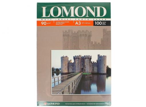 Бумана Lomond A3 90Г/м2 100л матовая (0102011)