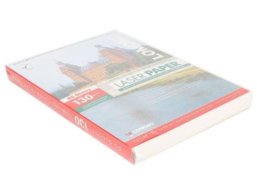 Бумага Lomond А4 130г/м2 250 л глянцевая для лаз.принтеров 2-х сторонняя (0310141)