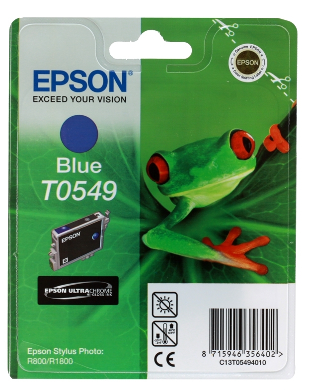 Картридж Epson Original T054940 (Photo R800)  синий