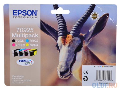 Картридж Epson Original T09254A (T10854A10) комплект  для C91/CX4300