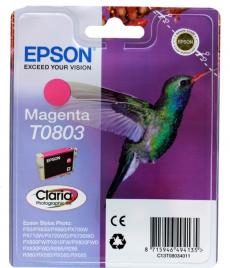 Картридж Epson Original T08034011 пурпурный для P50/PX660