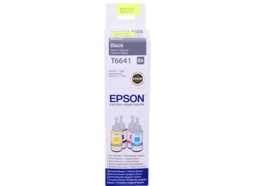 Картридж Epson Original T66414A черный для L100