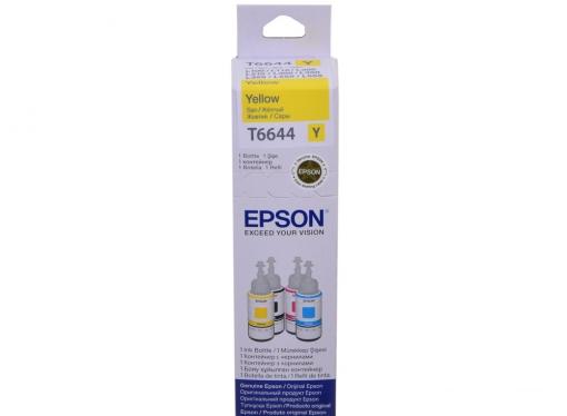 Картридж Epson Original T66444A желтый для L100